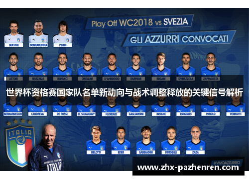 世界杯资格赛国家队名单新动向与战术调整释放的关键信号解析